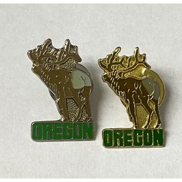 Oregon Pins LOT 11 Eagle Pride Rainbow 1996 Winter Organization Olympics Elk - Picture 16 of 16